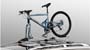 Bicycle carrier fork mounting