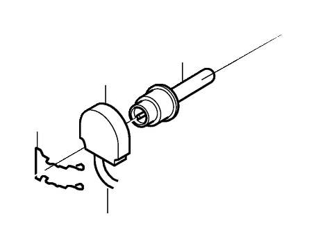 989833 Volvo Bulb Discharging Rht Volvo Parts