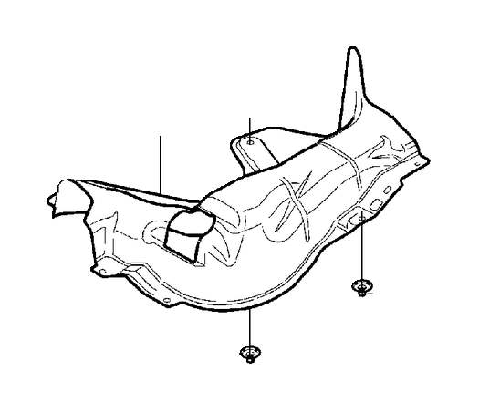30683408 Volvo Retaining Clip Shields Volvo Parts