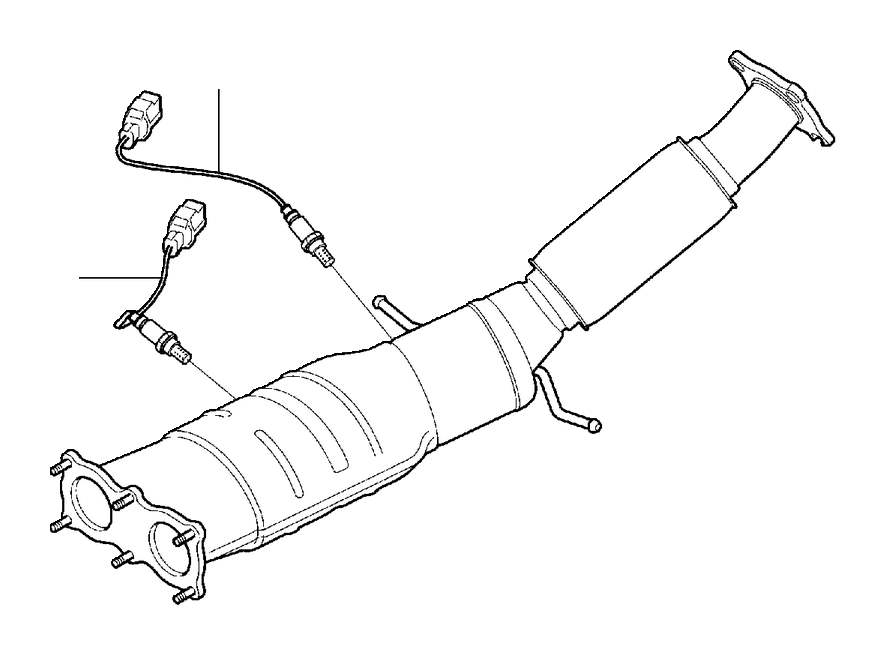 36002798 Volvo Catalytic Converter Exch Sond Lambda